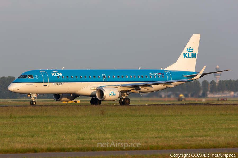 KLM Cityhopper Embraer ERJ-190STD (ERJ-190-100STD) (PH-EZW) | Photo 54901