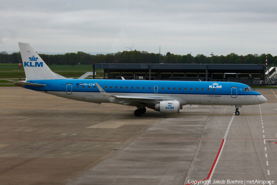 KLM Cityhopper Embraer ERJ-190STD (ERJ-190-100STD) (PH-EZW) | Photo 161683