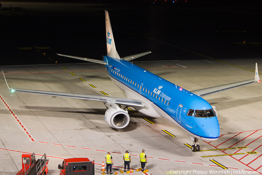 KLM Cityhopper Embraer ERJ-190STD (ERJ-190-100STD) (PH-EZW) | Photo 281034