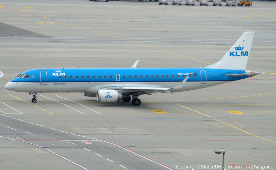KLM Cityhopper Embraer ERJ-190STD (ERJ-190-100STD) (PH-EZW) | Photo 118559