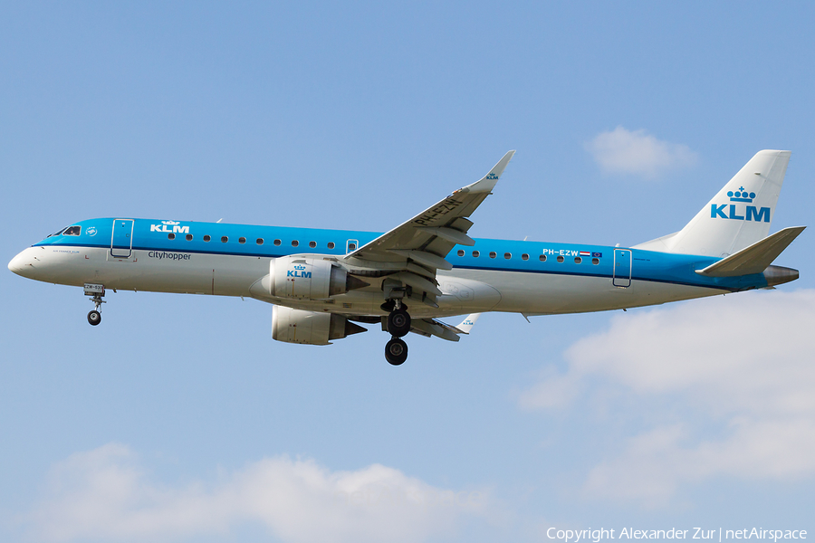 KLM Cityhopper Embraer ERJ-190STD (ERJ-190-100STD) (PH-EZW) | Photo 542238