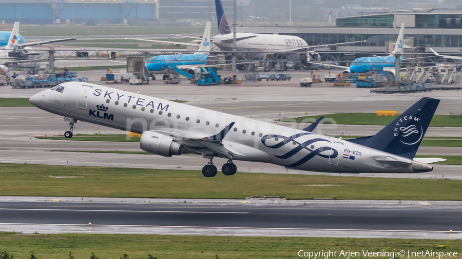 KLM Cityhopper Embraer ERJ-190STD (ERJ-190-100STD) (PH-EZX) | Photo 379281