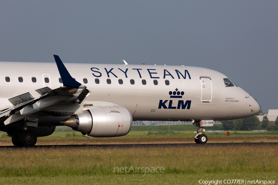 KLM Cityhopper Embraer ERJ-190STD (ERJ-190-100STD) (PH-EZX) | Photo 422399