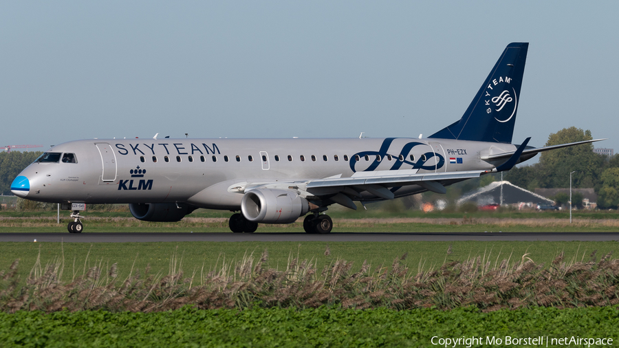 KLM Cityhopper Embraer ERJ-190STD (ERJ-190-100STD) (PH-EZX) | Photo 531883