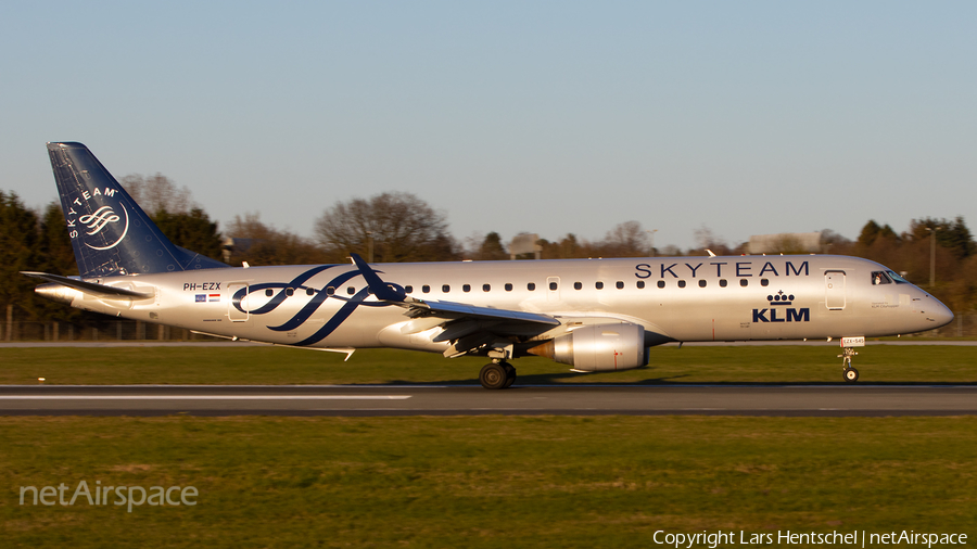 KLM Cityhopper Embraer ERJ-190STD (ERJ-190-100STD) (PH-EZX) | Photo 378137