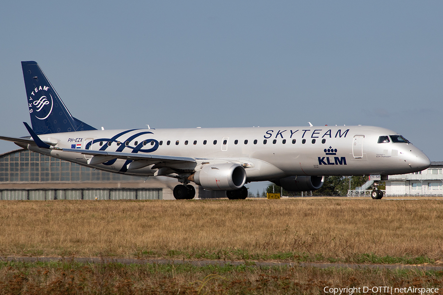 KLM Cityhopper Embraer ERJ-190STD (ERJ-190-100STD) (PH-EZX) | Photo 403085