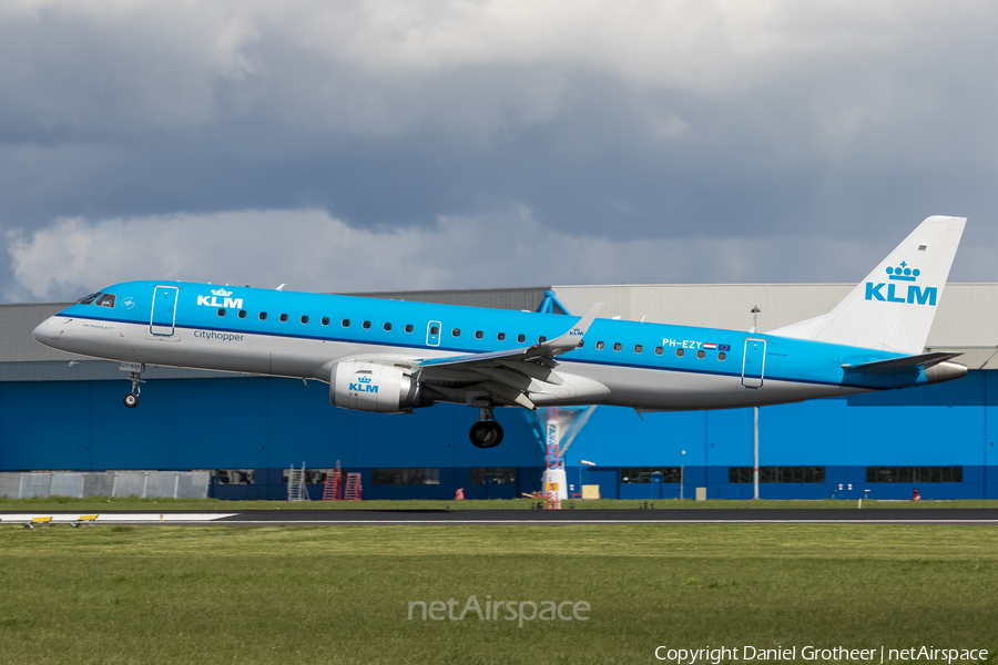 KLM Cityhopper Embraer ERJ-190STD (ERJ-190-100STD) (PH-EZY) | Photo 116151