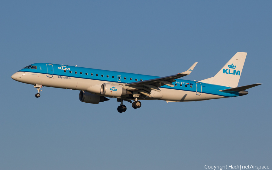 KLM Cityhopper Embraer ERJ-190STD (ERJ-190-100STD) (PH-EZY) | Photo 125304