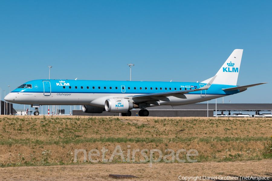 KLM Cityhopper Embraer ERJ-190STD (ERJ-190-100STD) (PH-EZZ) | Photo 256230