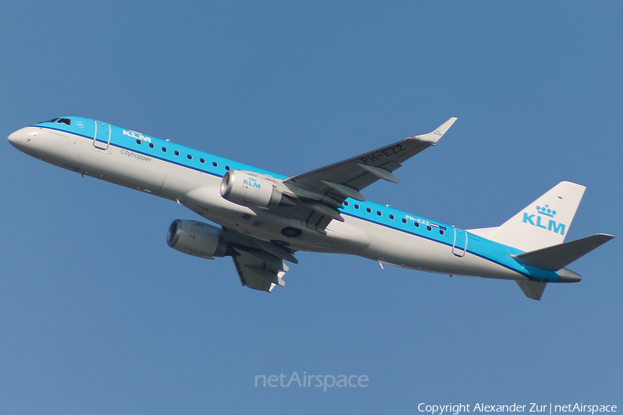 KLM Cityhopper Embraer ERJ-190STD (ERJ-190-100STD) (PH-EZZ) | Photo 436241