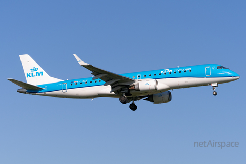 KLM Cityhopper Embraer ERJ-190STD (ERJ-190-100STD) (PH-EZZ) at  Amsterdam - Schiphol, Netherlands