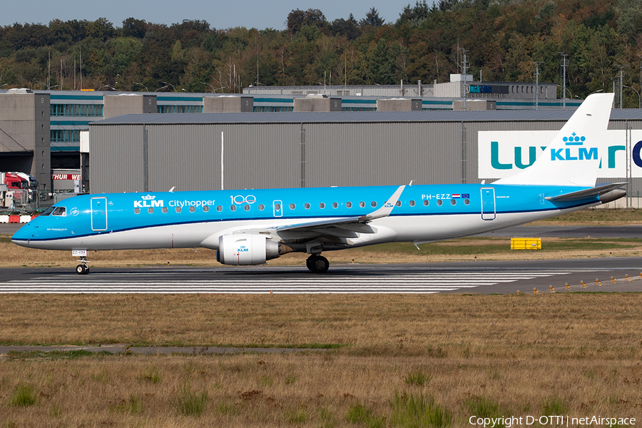 KLM Cityhopper Embraer ERJ-190STD (ERJ-190-100STD) (PH-EZZ) | Photo 403590