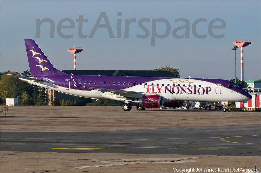 FlyNonstop Embraer ERJ-190LR (ERJ-190-100LR) (PH-FNS) | Photo 132150