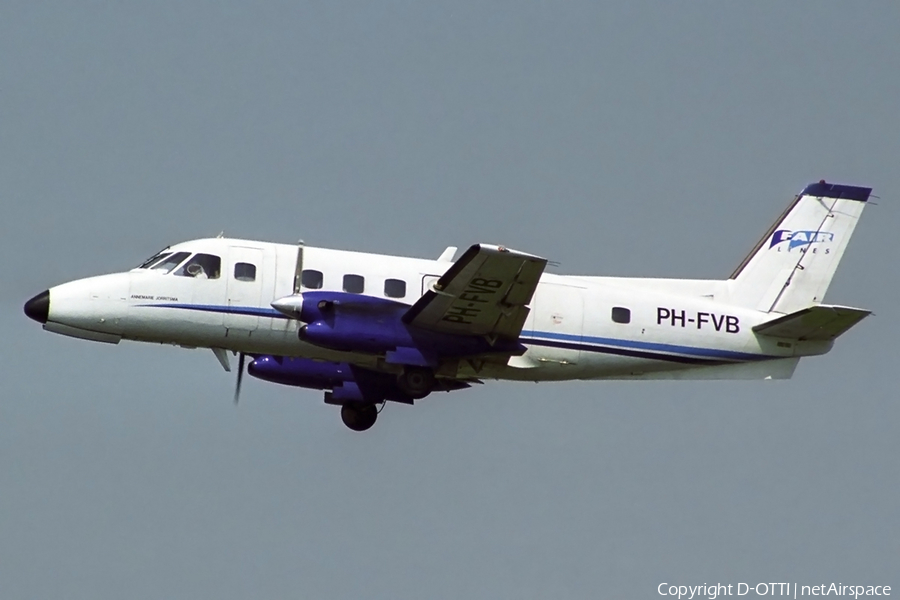 F'Airlines Embraer EMB-110P2 Bandeirante (PH-FVB) | Photo 318438