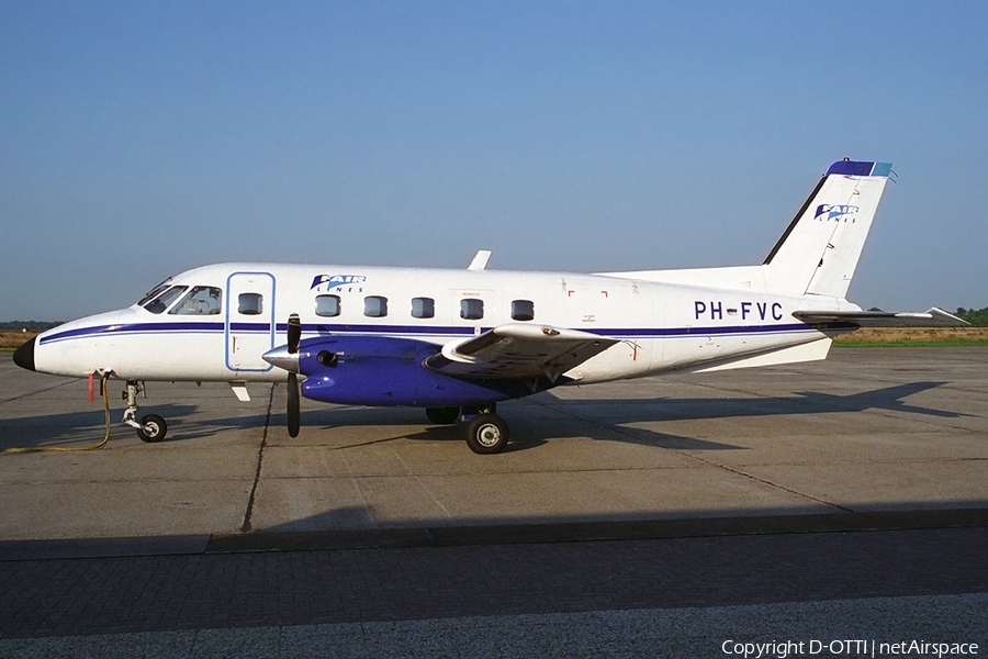 F'Airlines Embraer EMB-110P1 Bandeirante (PH-FVC) | Photo 246452