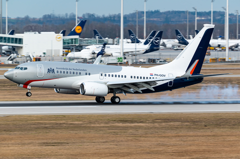 Dutch Government Boeing 737-700(BBJ) (PH-GOV) at  Munich, Germany