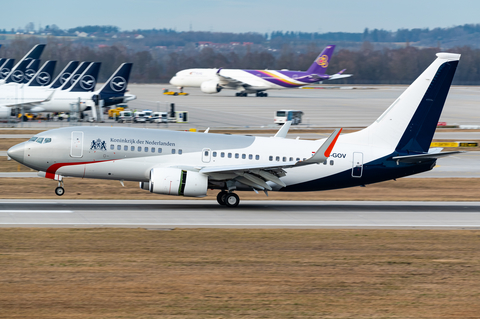 Dutch Government Boeing 737-700(BBJ) (PH-GOV) at  Munich, Germany