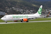Transavia Boeing 737-8EH (PH-GUB) at  Innsbruck - Kranebitten, Austria