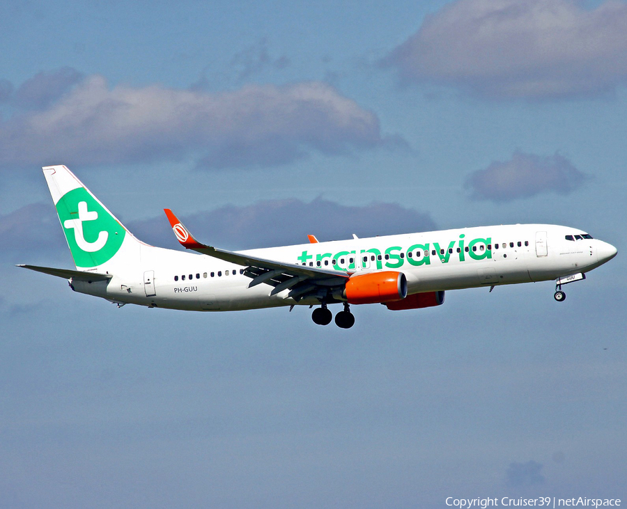 Transavia Boeing 737-8EH (PH-GUU) | Photo 179540