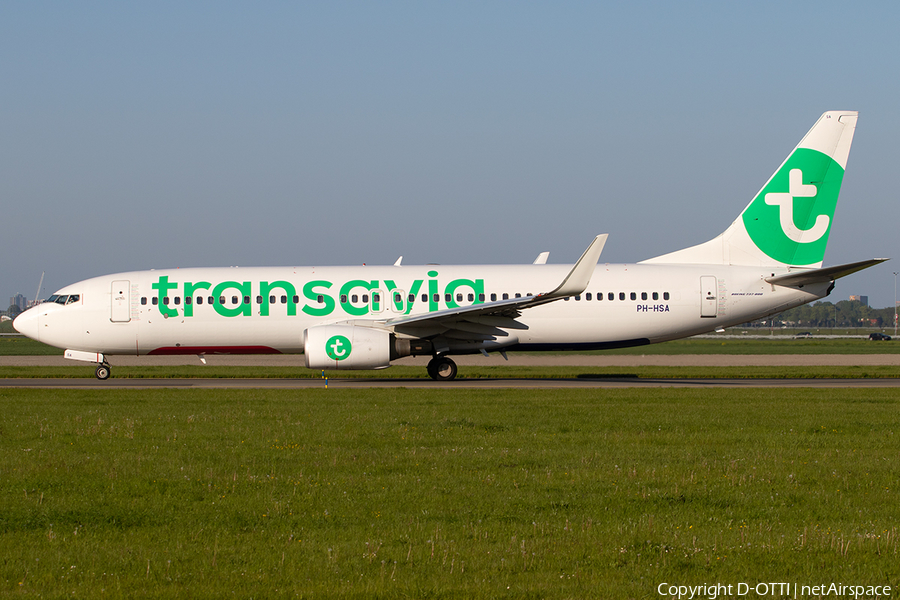 Transavia Boeing 737-8K2 (PH-HSA) | Photo 243452