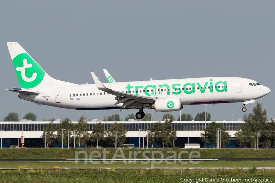 Transavia Boeing 737-8K2 (PH-HSA) | Photo 255588