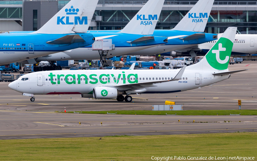 Transavia Boeing 737-8K2 (PH-HSA) | Photo 348458