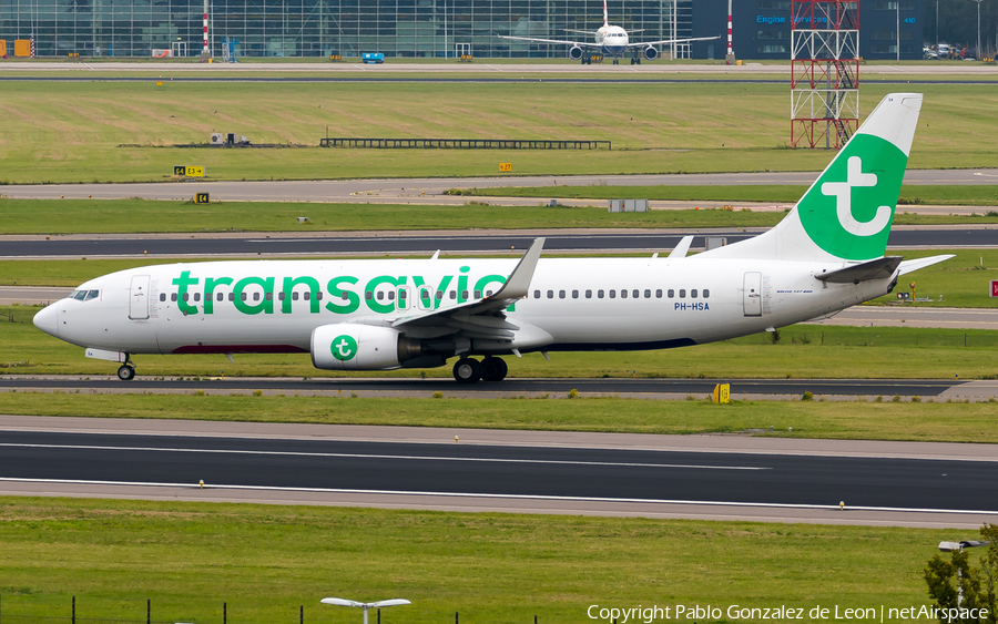 Transavia Boeing 737-8K2 (PH-HSA) | Photo 350279