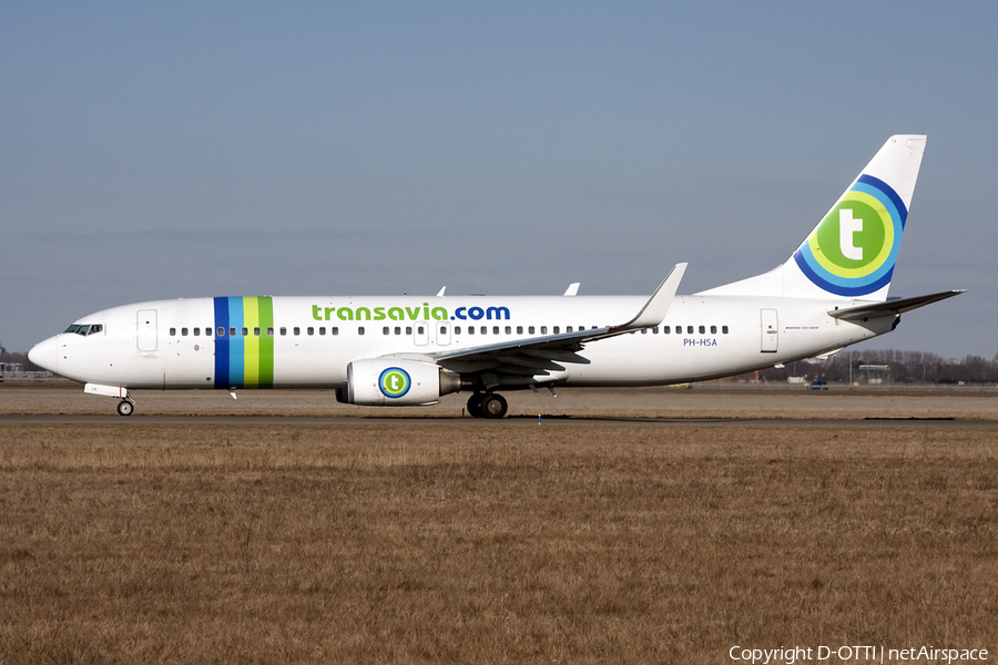 Transavia Boeing 737-8K2 (PH-HSA) | Photo 404806