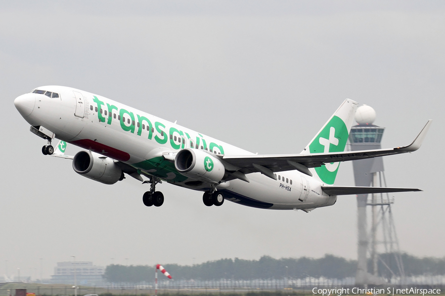 Transavia Boeing 737-8K2 (PH-HSA) | Photo 455747