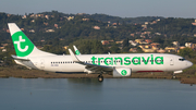 Transavia Boeing 737-8K2 (PH-HSA) at  Corfu - International, Greece