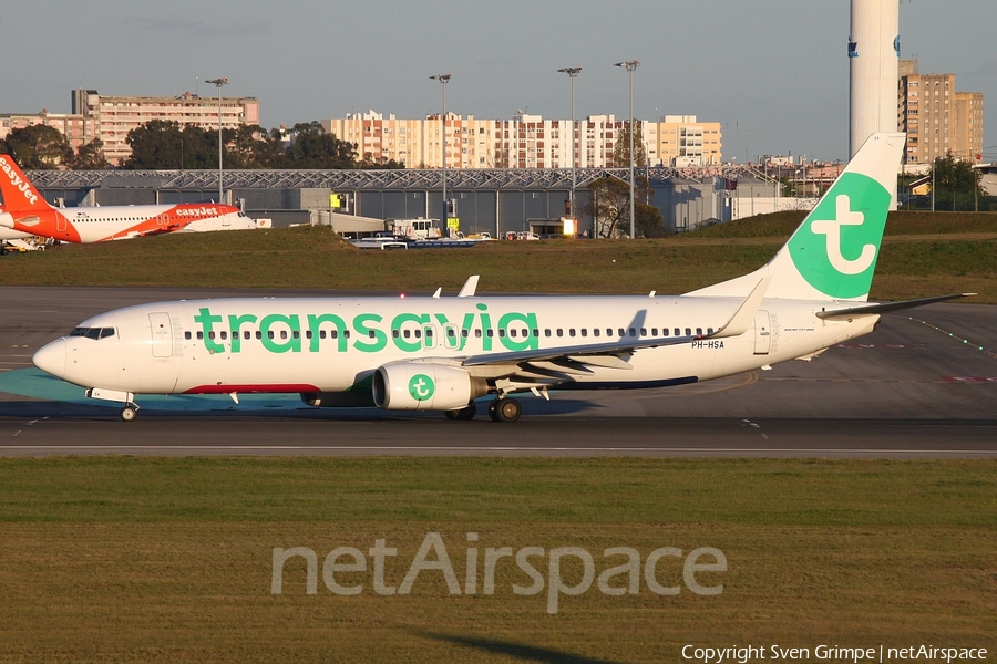 Transavia Boeing 737-8K2 (PH-HSA) | Photo 315881