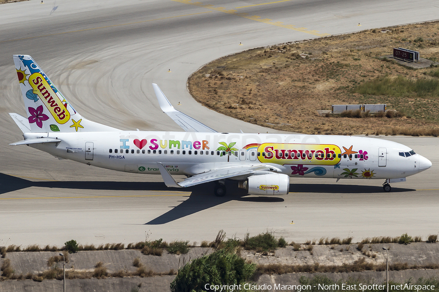 Transavia Boeing 737-8K2 (PH-HSA) | Photo 97394