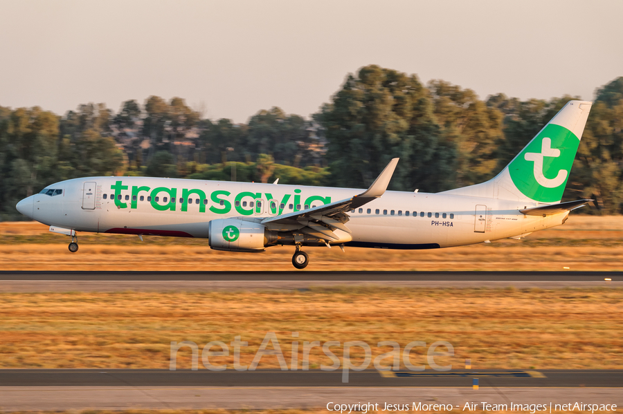 Transavia Boeing 737-8K2 (PH-HSA) | Photo 180693