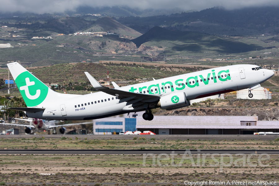 Transavia Boeing 737-8K2 (PH-HSA) | Photo 535861