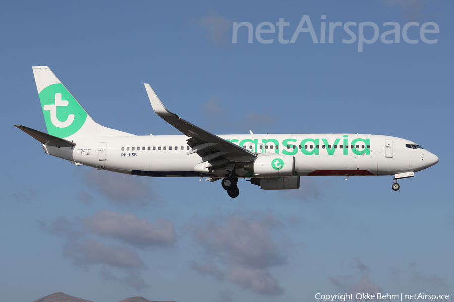 Transavia Boeing 737-8K2 (PH-HSB) | Photo 364194