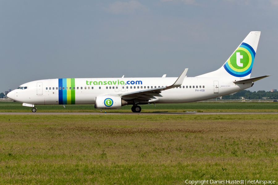 Transavia Boeing 737-8K2 (PH-HSB) | Photo 493612