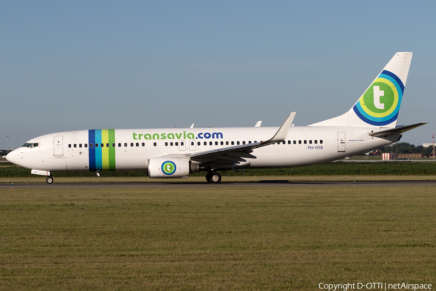 Transavia Boeing 737-8K2 (PH-HSB) | Photo 605863