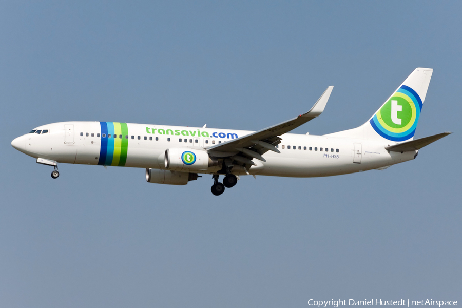 Transavia Boeing 737-8K2 (PH-HSB) | Photo 617969