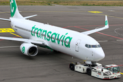 Transavia Boeing 737-8K2 (PH-HSB) at  Eindhoven, Netherlands