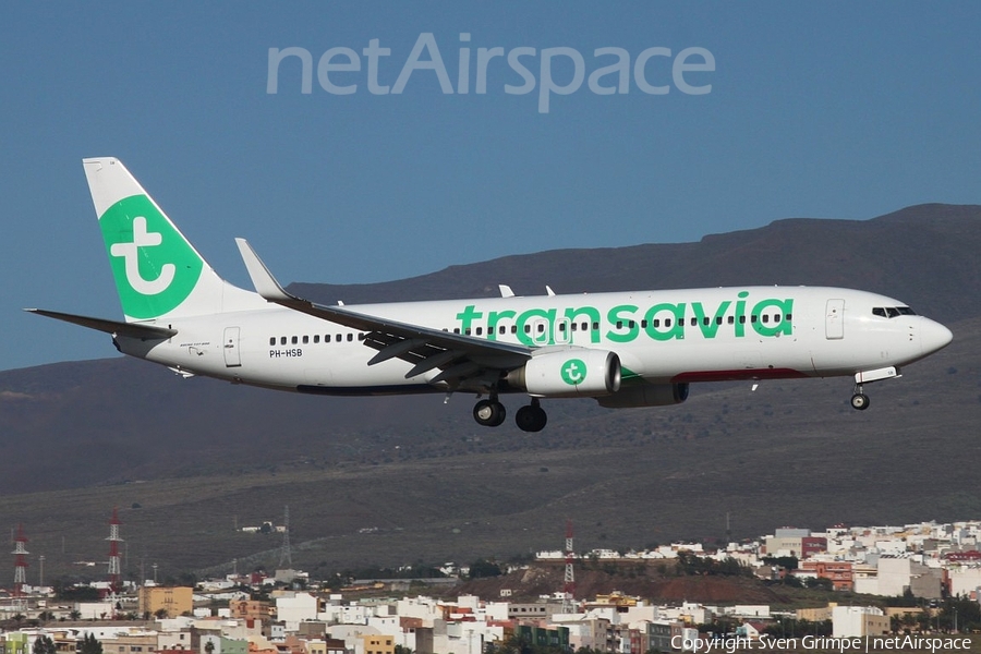 Transavia Boeing 737-8K2 (PH-HSB) | Photo 313919