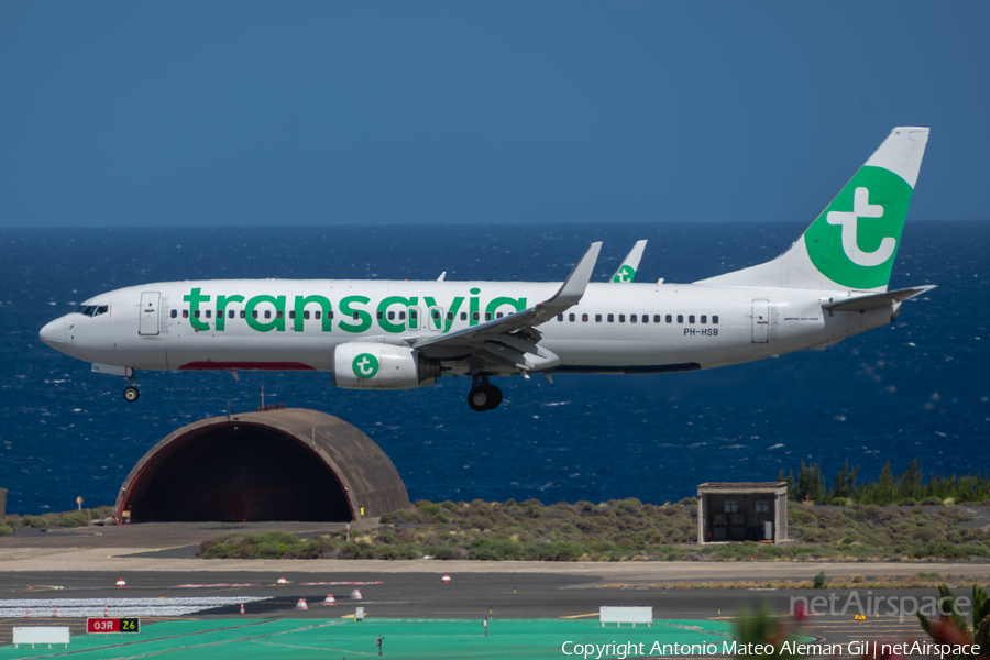 Transavia Boeing 737-8K2 (PH-HSB) | Photo 625925