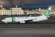 Transavia Boeing 737-8K2 (PH-HSB) at  Gran Canaria, Spain