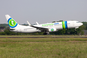 Transavia Boeing 737-8K2 (PH-HSB) at  Maastricht-Aachen, Netherlands