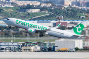 Transavia Boeing 737-8K2 (PH-HSC) at  Malaga, Spain