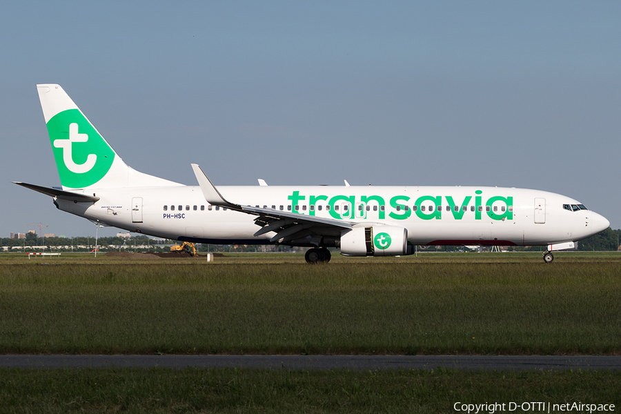 Transavia Boeing 737-8K2 (PH-HSC) | Photo 167547