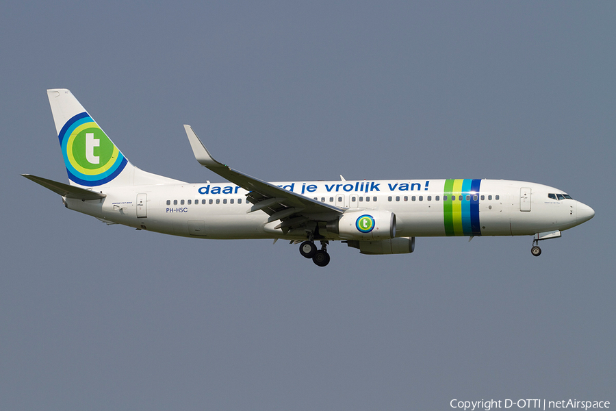 Transavia Boeing 737-8K2 (PH-HSC) | Photo 357381