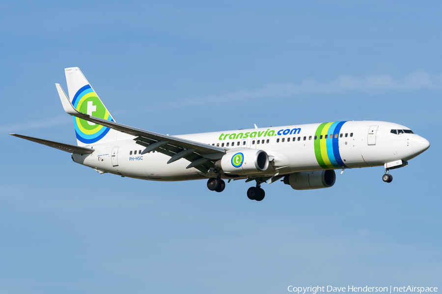 Transavia Boeing 737-8K2 (PH-HSC) | Photo 450166