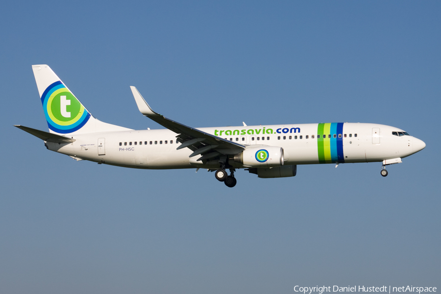 Transavia Boeing 737-8K2 (PH-HSC) | Photo 547184