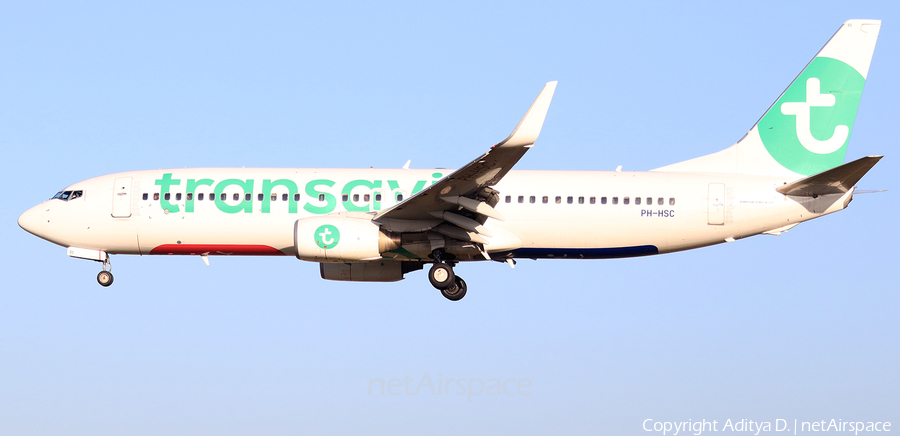 Transavia Boeing 737-8K2 (PH-HSC) | Photo 363567