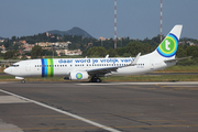 Transavia Boeing 737-8K2 (PH-HSC) at  Corfu - International, Greece